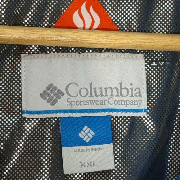 Columbia Omni-Heat Blue Light Puffer Vest, Men's Size XXL / 2XL - Picture 4 of 8